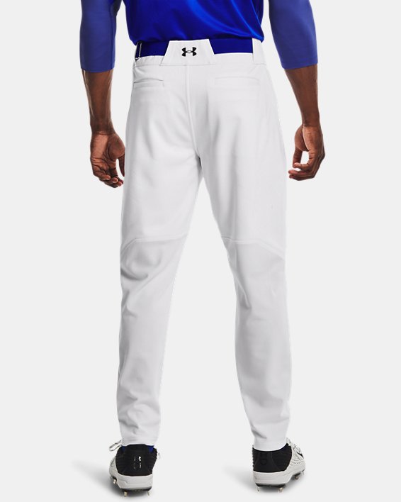Pantalons de baseball UA Vanish Pro pour hommes, White, pdpMainDesktop image number 1